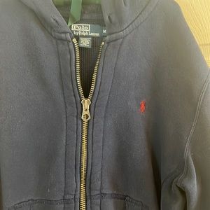 Ralph Lauren heavy lined hoodie. Mens size M. Fits like a woman’s L.